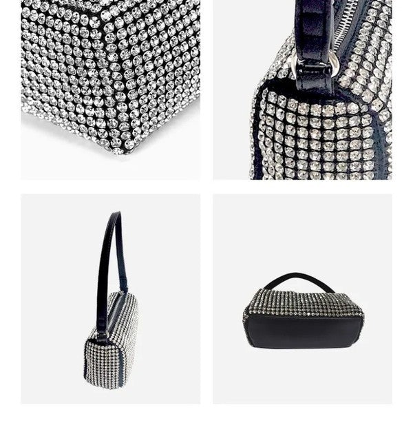 FASHION RHINESTONE TOTE BAG