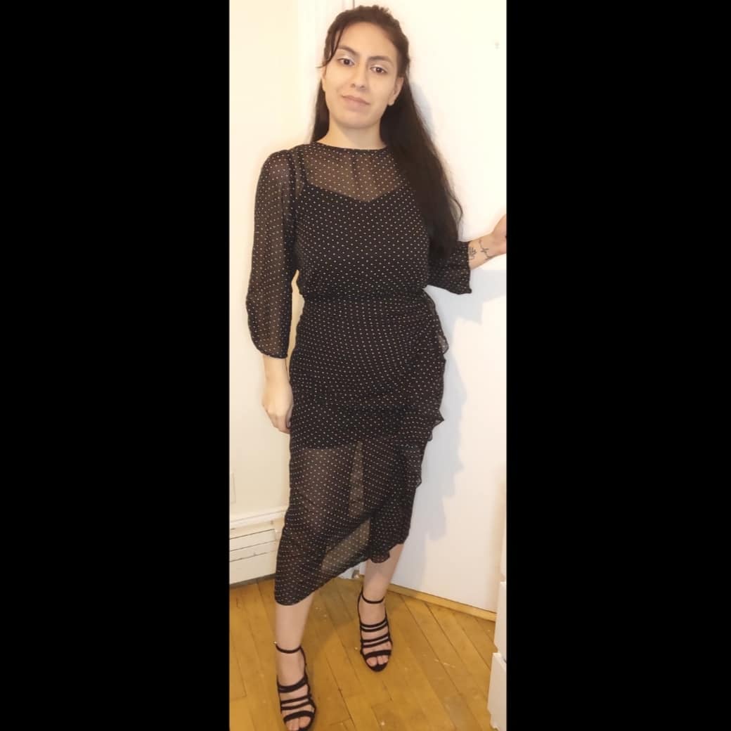 Lucille Polka Dot Dress