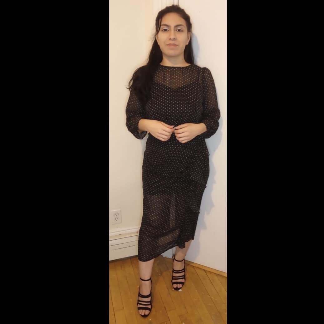 Lucille Polka Dot Dress