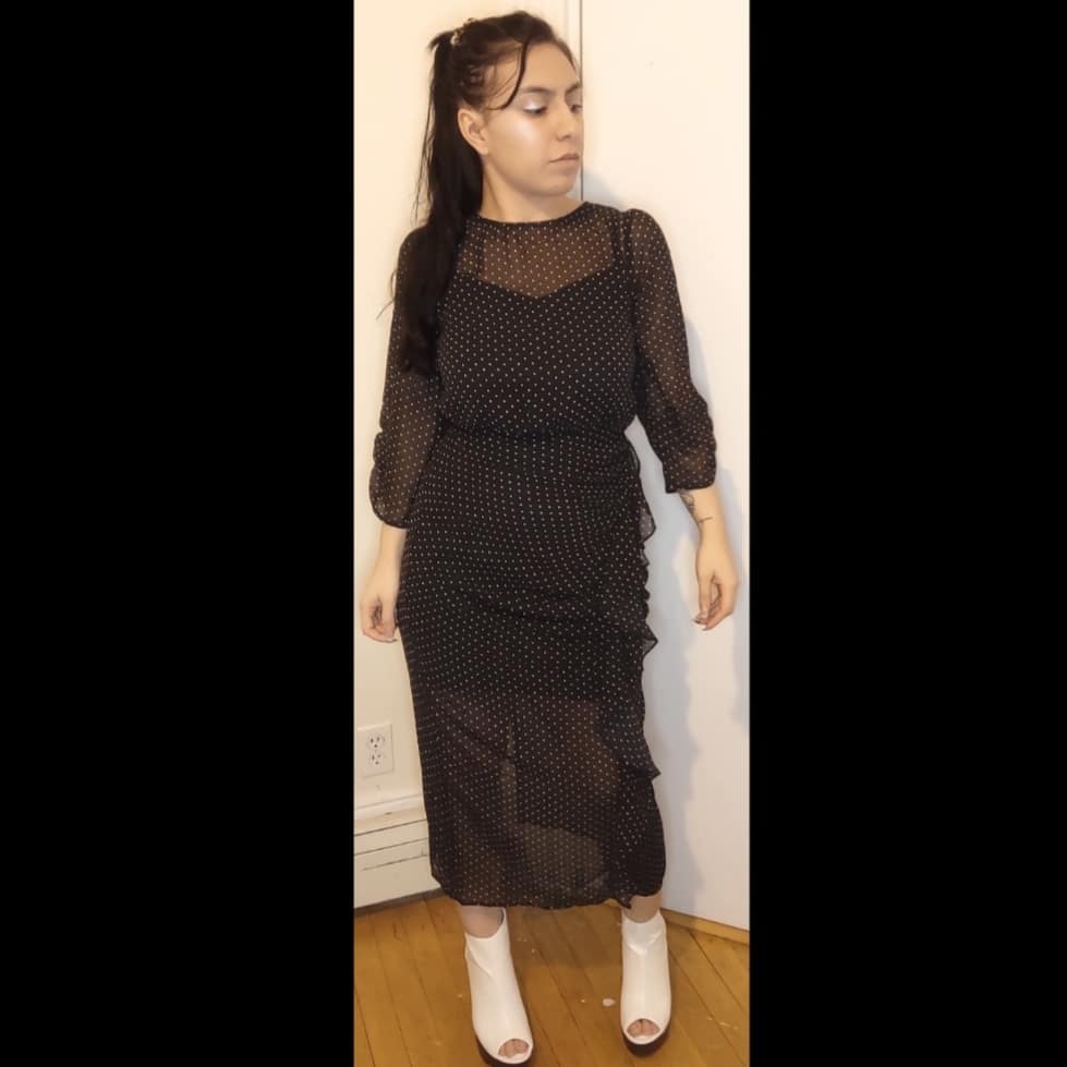 Lucille Polka Dot Dress