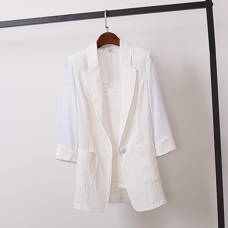 Sophisticated Blazer in White