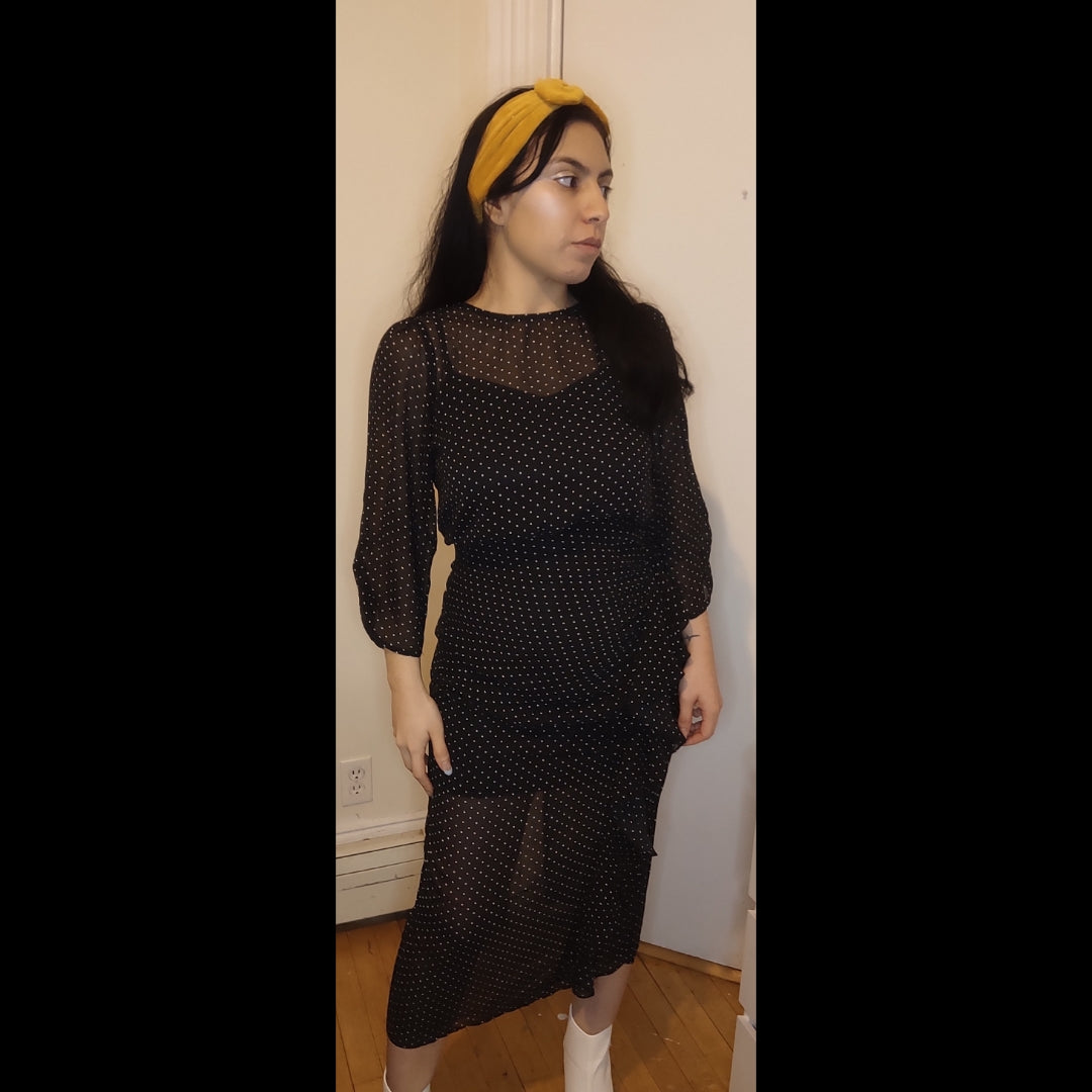 Lucille Polka Dot Dress